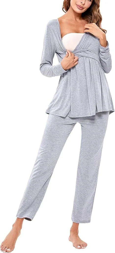 Litherday Ensemble de Pyjama Maternité